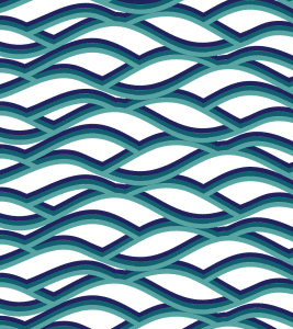 wavy background image with blues